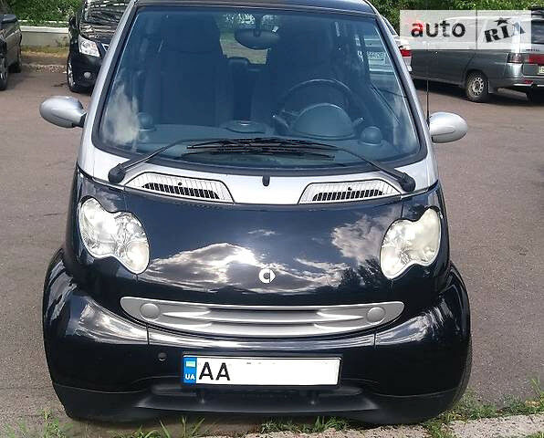 Чорний Смарт Fortwo, об'ємом двигуна 0.89 л та пробігом 118 тис. км за 4300 $, фото 1 на Automoto.ua