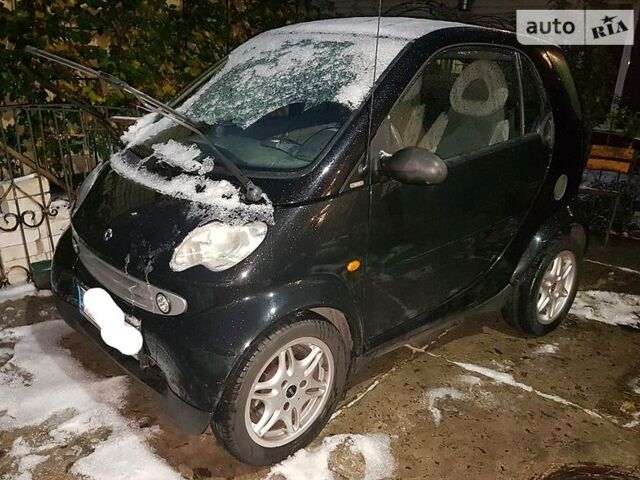 Чорний Смарт Fortwo, об'ємом двигуна 0.7 л та пробігом 106 тис. км за 3400 $, фото 1 на Automoto.ua