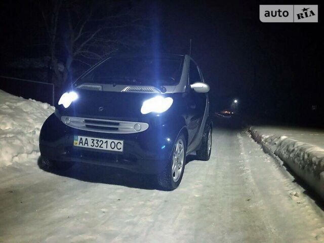 Чорний Смарт Fortwo, об'ємом двигуна 0.7 л та пробігом 108 тис. км за 4400 $, фото 1 на Automoto.ua