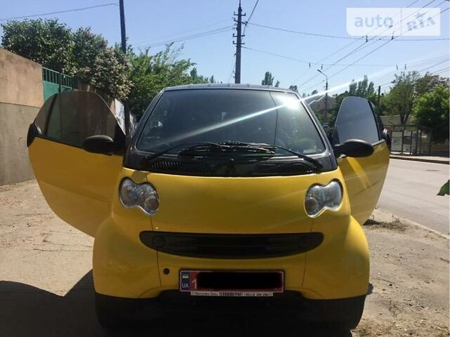 Чорний Смарт Fortwo, об'ємом двигуна 0.7 л та пробігом 123 тис. км за 4100 $, фото 1 на Automoto.ua