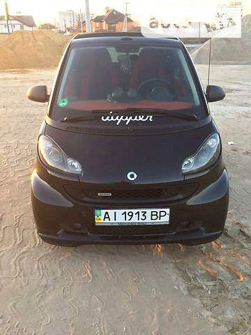 Чорний Смарт Fortwo, об'ємом двигуна 1 л та пробігом 150 тис. км за 7100 $, фото 1 на Automoto.ua