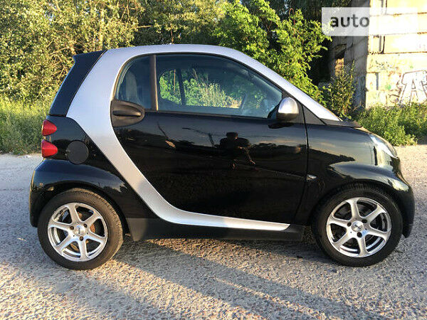 Чорний Смарт Fortwo, об'ємом двигуна 1 л та пробігом 140 тис. км за 6000 $, фото 1 на Automoto.ua