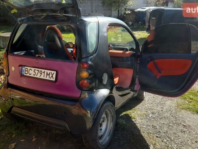 Фіолетовий Смарт Fortwo, об'ємом двигуна 0.6 л та пробігом 217 тис. км за 2200 $, фото 1 на Automoto.ua
