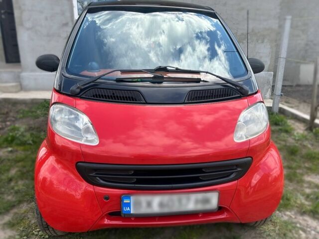 Червоний Смарт Fortwo, об'ємом двигуна 0.6 л та пробігом 161 тис. км за 2800 $, фото 1 на Automoto.ua