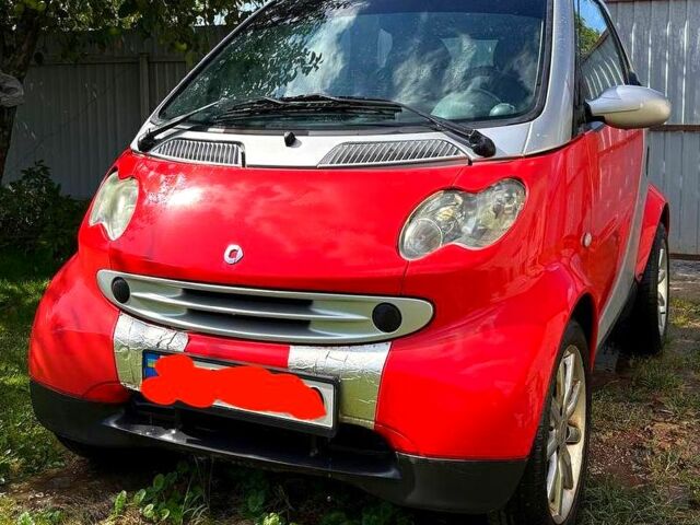 Червоний Смарт Fortwo, об'ємом двигуна 0.7 л та пробігом 202 тис. км за 2300 $, фото 1 на Automoto.ua
