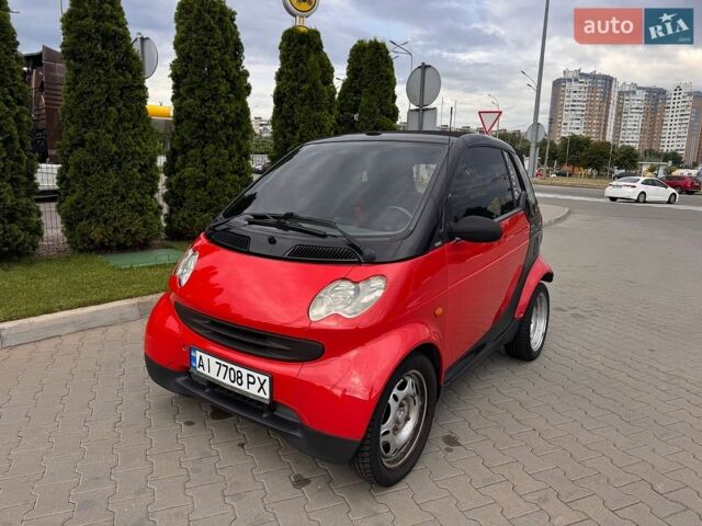 Червоний Смарт Fortwo, об'ємом двигуна 0.6 л та пробігом 165 тис. км за 2900 $, фото 1 на Automoto.ua