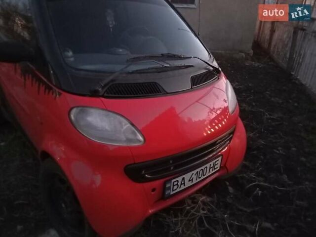 Червоний Смарт Fortwo, об'ємом двигуна 0.6 л та пробігом 184 тис. км за 3000 $, фото 1 на Automoto.ua