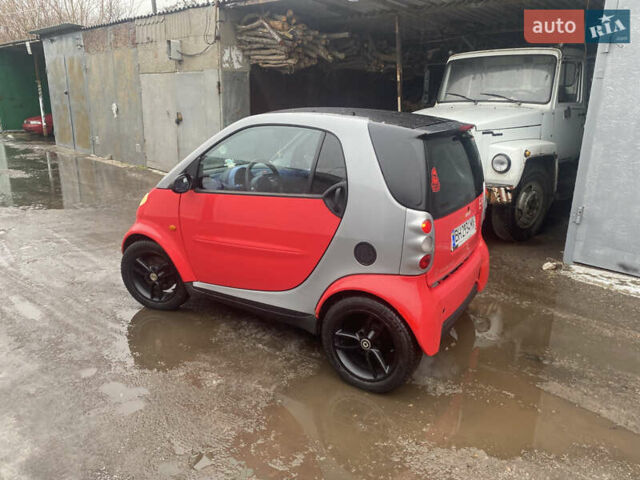 Красный Смарт Форту, объемом двигателя 0.6 л и пробегом 250 тыс. км за 2500 $, фото 1 на Automoto.ua