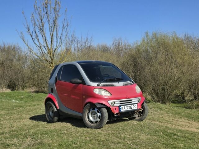 Червоний Смарт Fortwo, об'ємом двигуна 0.6 л та пробігом 223 тис. км за 2150 $, фото 1 на Automoto.ua