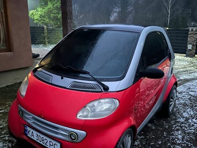 Червоний Смарт Fortwo, об'ємом двигуна 0.6 л та пробігом 220 тис. км за 2200 $, фото 1 на Automoto.ua