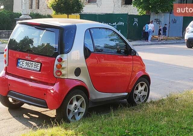 Червоний Смарт Fortwo, об'ємом двигуна 0.6 л та пробігом 235 тис. км за 2700 $, фото 1 на Automoto.ua