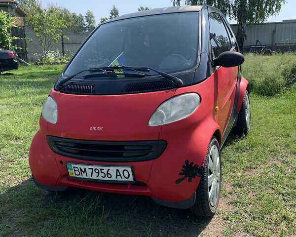 Червоний Смарт Fortwo, об'ємом двигуна 0.6 л та пробігом 125 тис. км за 3000 $, фото 1 на Automoto.ua