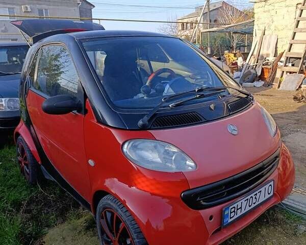 Червоний Смарт Fortwo, об'ємом двигуна 0.6 л та пробігом 150 тис. км за 3500 $, фото 1 на Automoto.ua