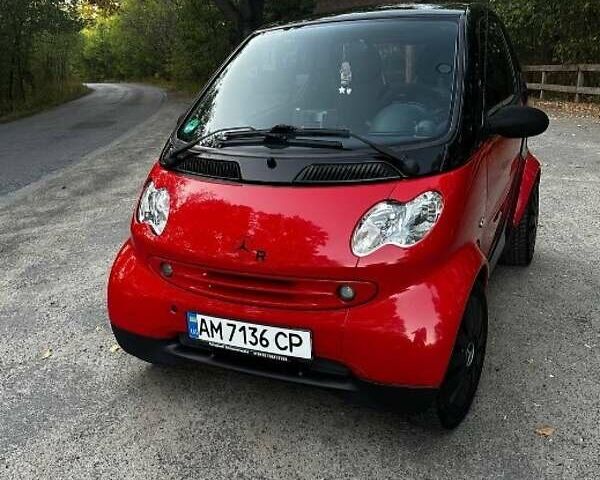 Червоний Смарт Fortwo, об'ємом двигуна 0.6 л та пробігом 151 тис. км за 3400 $, фото 1 на Automoto.ua