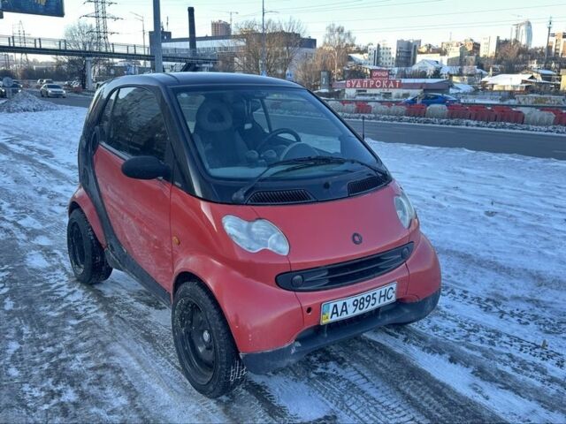 Красный Смарт Форту, объемом двигателя 0.7 л и пробегом 192 тыс. км за 4000 $, фото 1 на Automoto.ua