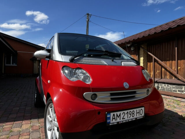Червоний Смарт Fortwo, об'ємом двигуна 0.7 л та пробігом 278 тис. км за 3000 $, фото 1 на Automoto.ua