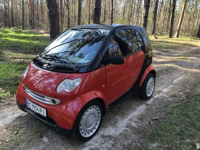 Червоний Смарт Fortwo, об'ємом двигуна 0.07 л та пробігом 153 тис. км за 3400 $, фото 1 на Automoto.ua