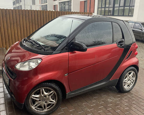 Красный Смарт Форту, объемом двигателя 1 л и пробегом 160 тыс. км за 4900 $, фото 1 на Automoto.ua