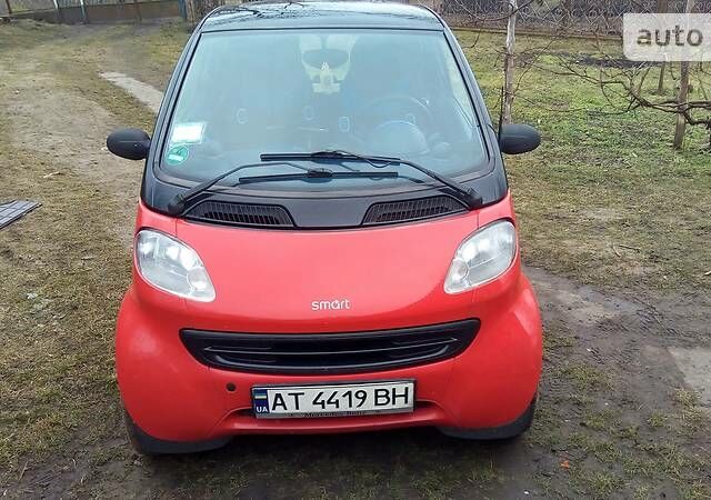 Червоний Смарт Fortwo, об'ємом двигуна 0.6 л та пробігом 137 тис. км за 3000 $, фото 1 на Automoto.ua