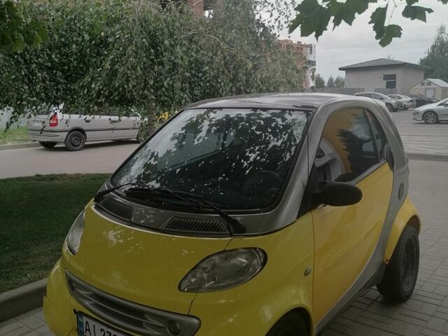 Жовтий Смарт Fortwo, об'ємом двигуна 0.6 л та пробігом 2 тис. км за 2500 $, фото 1 на Automoto.ua