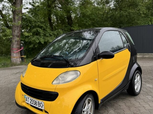 Желтый Смарт Форту, объемом двигателя 0.8 л и пробегом 400 тыс. км за 2999 $, фото 1 на Automoto.ua