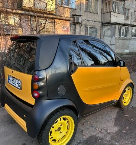 Желтый Смарт Форту, объемом двигателя 0.6 л и пробегом 173 тыс. км за 2000 $, фото 1 на Automoto.ua