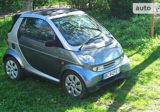 Сірий Смарт Fortwo, об'ємом двигуна 0.6 л та пробігом 150 тис. км за 3000 $, фото 1 на Automoto.ua