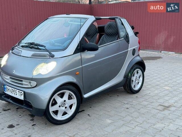 Сірий Смарт Fortwo, об'ємом двигуна 0.6 л та пробігом 215 тис. км за 2599 $, фото 1 на Automoto.ua