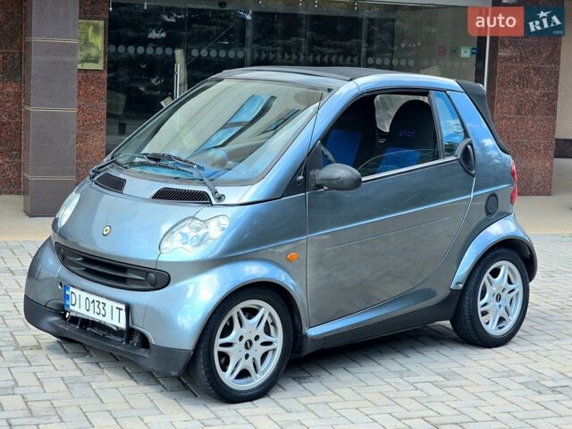 Сірий Смарт Fortwo, об'ємом двигуна 0.6 л та пробігом 160 тис. км за 2100 $, фото 1 на Automoto.ua