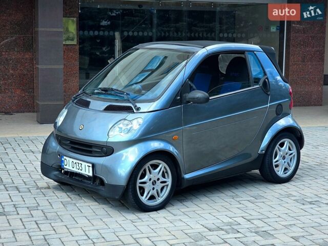 Сірий Смарт Fortwo, об'ємом двигуна 0.6 л та пробігом 160 тис. км за 2100 $, фото 1 на Automoto.ua