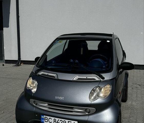 Сірий Смарт Fortwo, об'ємом двигуна 0.6 л та пробігом 158 тис. км за 2300 $, фото 1 на Automoto.ua
