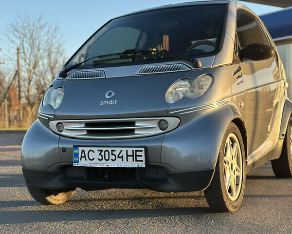 Сірий Смарт Fortwo, об'ємом двигуна 0.6 л та пробігом 248 тис. км за 2799 $, фото 1 на Automoto.ua
