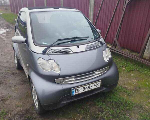 Сірий Смарт Fortwo, об'ємом двигуна 0.6 л та пробігом 236 тис. км за 2700 $, фото 1 на Automoto.ua