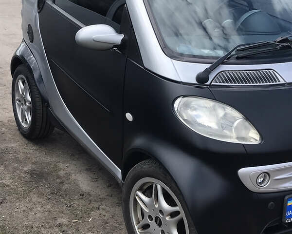 Сірий Смарт Fortwo, об'ємом двигуна 0.6 л та пробігом 154 тис. км за 3000 $, фото 1 на Automoto.ua