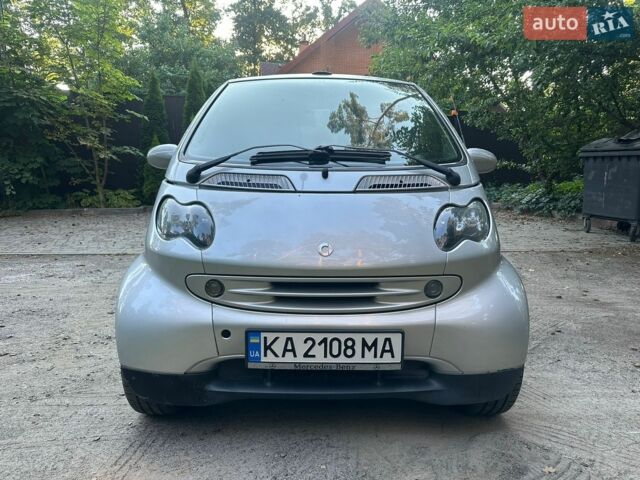 Сірий Смарт Fortwo, об'ємом двигуна 0.8 л та пробігом 200 тис. км за 3500 $, фото 1 на Automoto.ua