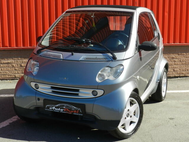 Сірий Смарт Fortwo, об'ємом двигуна 0.6 л та пробігом 126 тис. км за 4200 $, фото 1 на Automoto.ua