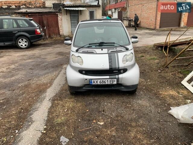 Сірий Смарт Fortwo, об'ємом двигуна 0.8 л та пробігом 176 тис. км за 3200 $, фото 1 на Automoto.ua