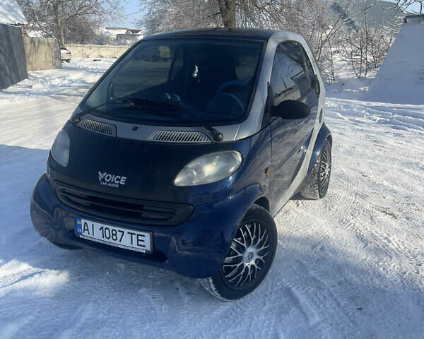 Серый Смарт Форту, объемом двигателя 0.6 л и пробегом 200 тыс. км за 3000 $, фото 1 на Automoto.ua