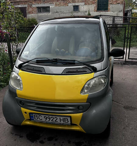 Сірий Смарт Fortwo, об'ємом двигуна 0.6 л та пробігом 226 тис. км за 2300 $, фото 1 на Automoto.ua