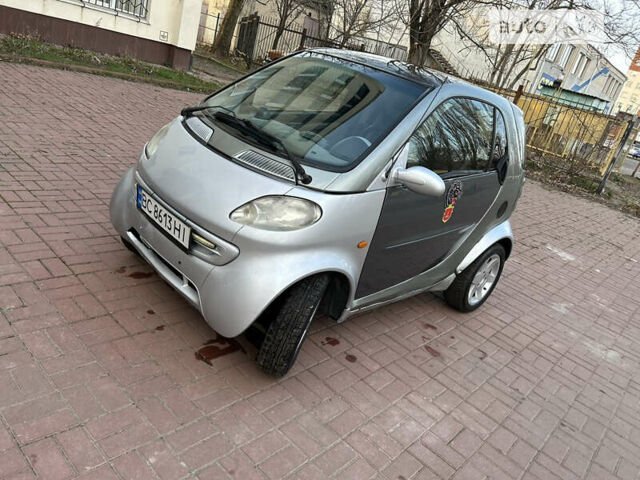 Сірий Смарт Fortwo, об'ємом двигуна 0.6 л та пробігом 100 тис. км за 2500 $, фото 1 на Automoto.ua