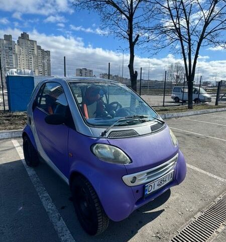 Сірий Смарт Fortwo, об'ємом двигуна 0.6 л та пробігом 217 тис. км за 2800 $, фото 1 на Automoto.ua