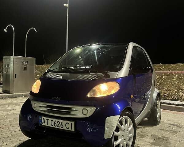 Сірий Смарт Fortwo, об'ємом двигуна 0.6 л та пробігом 133 тис. км за 2750 $, фото 1 на Automoto.ua