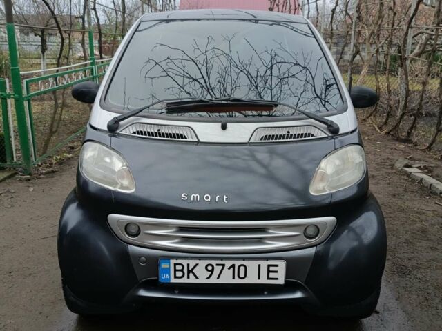 Сірий Смарт Fortwo, об'ємом двигуна 0.6 л та пробігом 208 тис. км за 3100 $, фото 1 на Automoto.ua