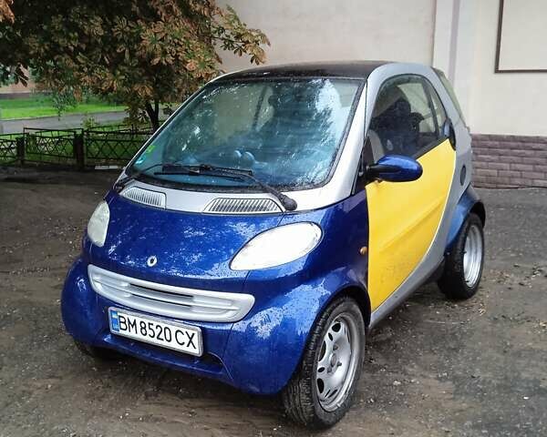 Сірий Смарт Fortwo, об'ємом двигуна 0.6 л та пробігом 254 тис. км за 3400 $, фото 1 на Automoto.ua