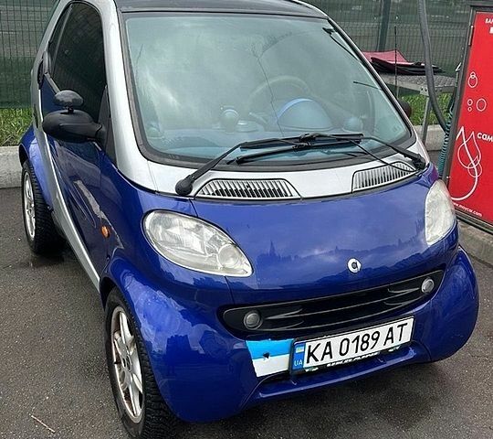 Сірий Смарт Fortwo, об'ємом двигуна 0.6 л та пробігом 198 тис. км за 2500 $, фото 1 на Automoto.ua