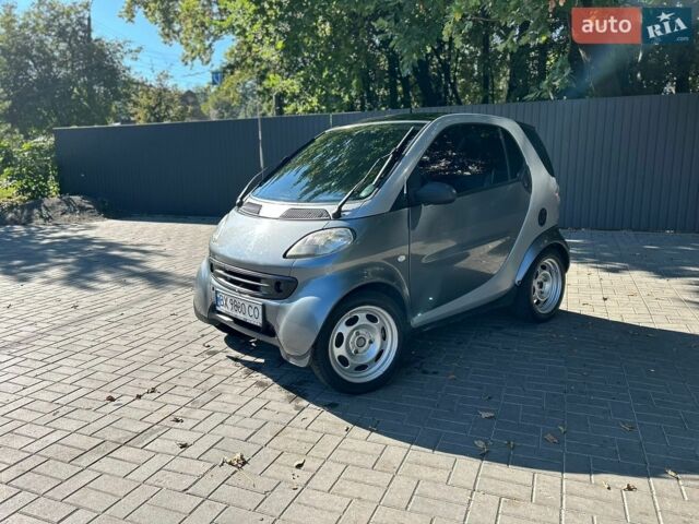 Сірий Смарт Fortwo, об'ємом двигуна 0.6 л та пробігом 135 тис. км за 1999 $, фото 1 на Automoto.ua