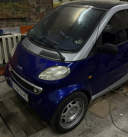 Сірий Смарт Fortwo, об'ємом двигуна 0.8 л та пробігом 180 тис. км за 2150 $, фото 1 на Automoto.ua