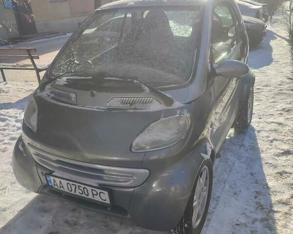 Серый Смарт Форту, объемом двигателя 0.6 л и пробегом 153 тыс. км за 2999 $, фото 1 на Automoto.ua
