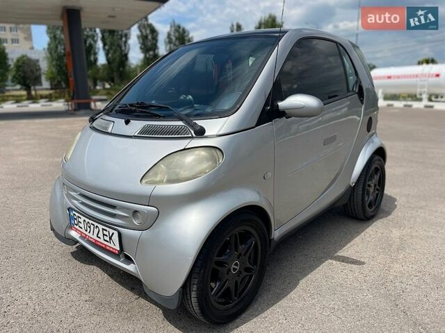 Сірий Смарт Fortwo, об'ємом двигуна 0.6 л та пробігом 196 тис. км за 2100 $, фото 1 на Automoto.ua