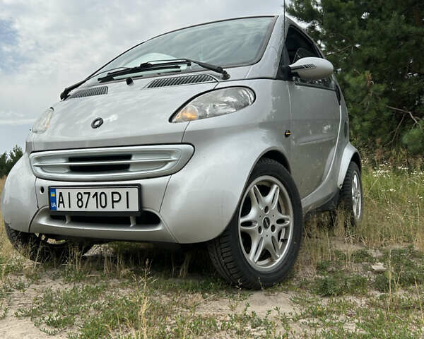 Сірий Смарт Fortwo, об'ємом двигуна 0.6 л та пробігом 190 тис. км за 3100 $, фото 1 на Automoto.ua